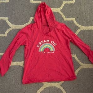 Pink Life is Good Hoodie